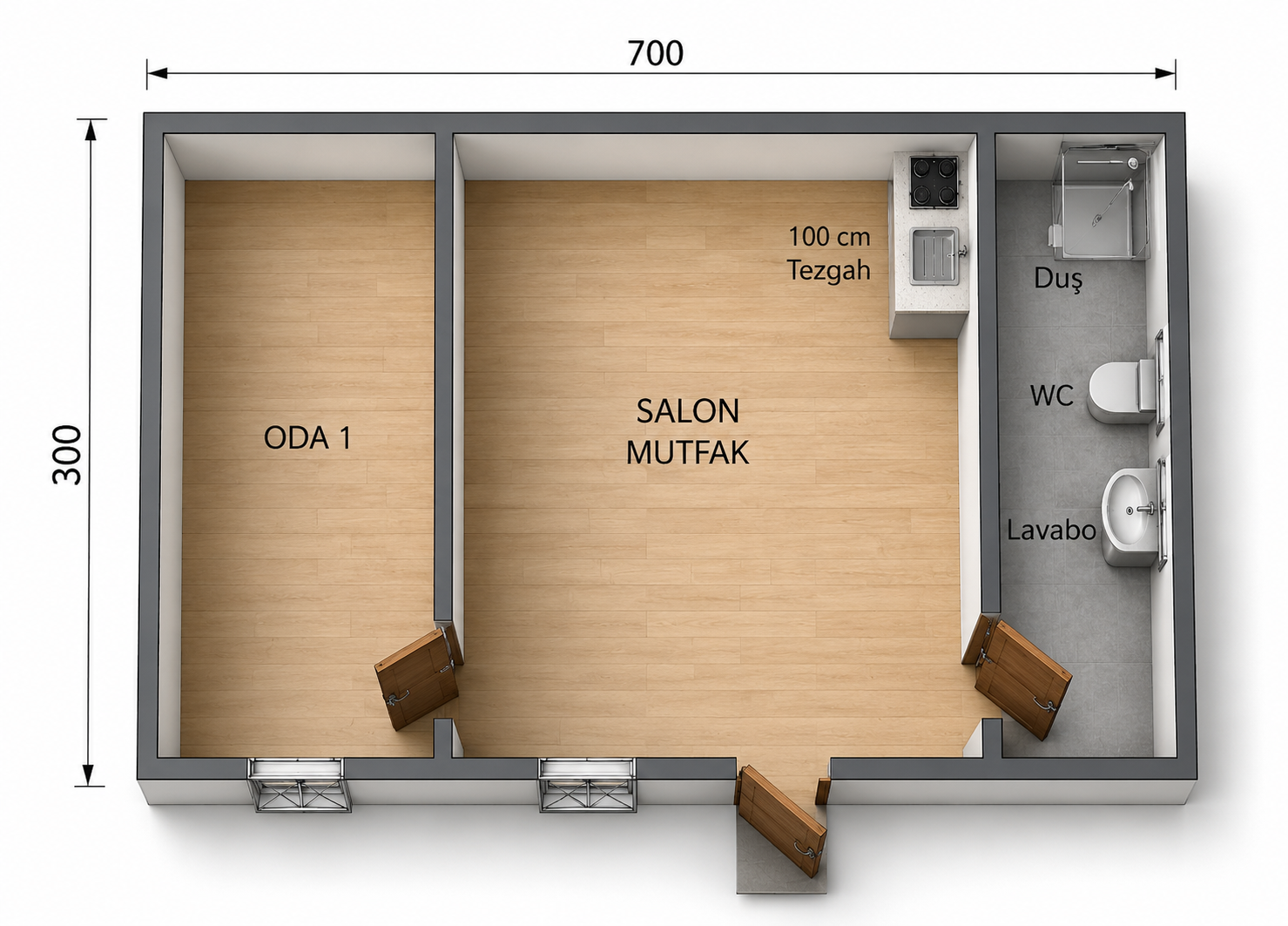 3D GÖRSEL 2 · Silivri Beyciler Modern Yaşam Projesi